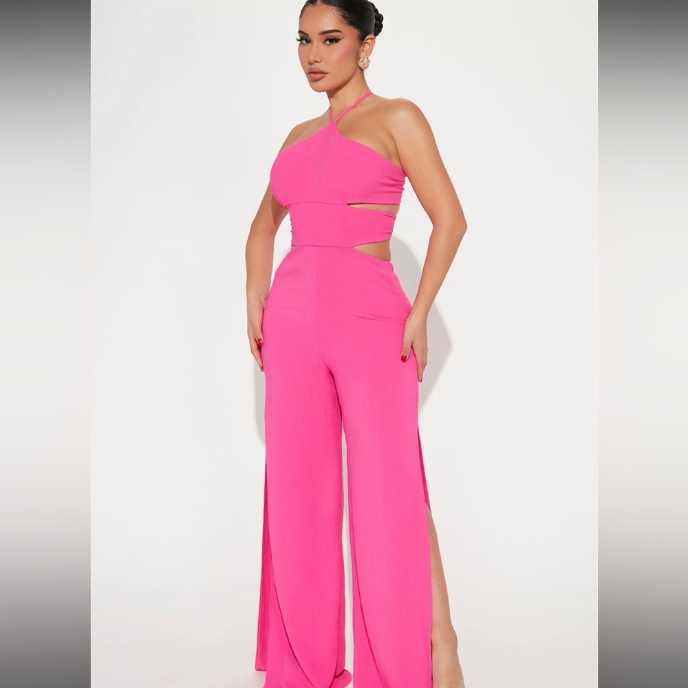 Pink Jumpsuit